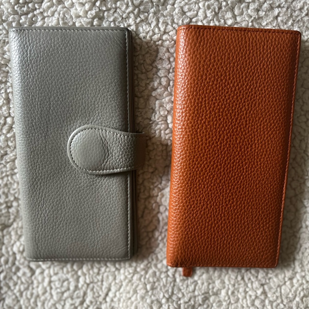 Set of 2 Leather Wallets